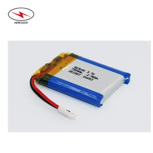 China 3.7V 700mAh 750mAh Polymer Lipo Pouch Cell rechargeable on sale