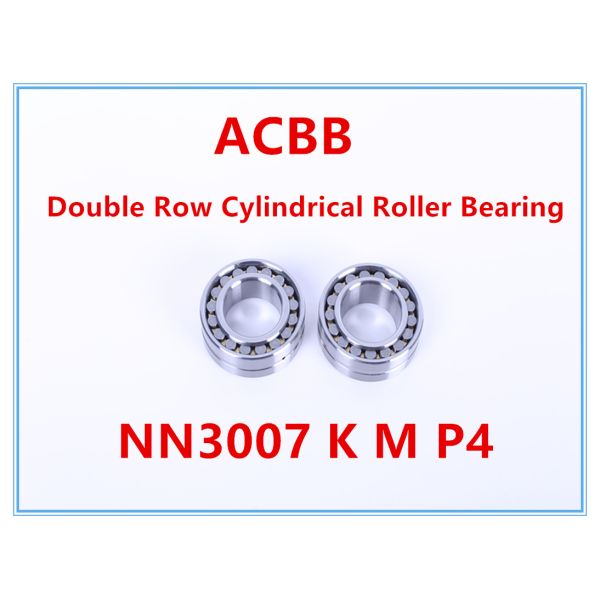 NN3007 K M W33 P4 Double Row Cylindrical Roller Bearing