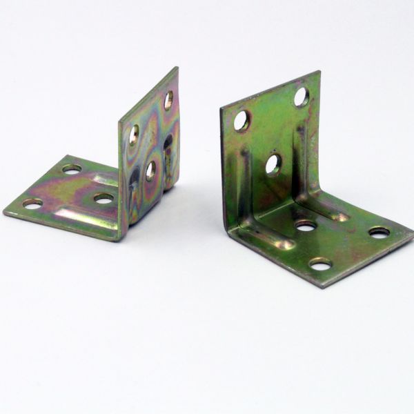 OEM/ODM Metal Corner Brackets Carbon Steel L Shaped Bracket for Furniture