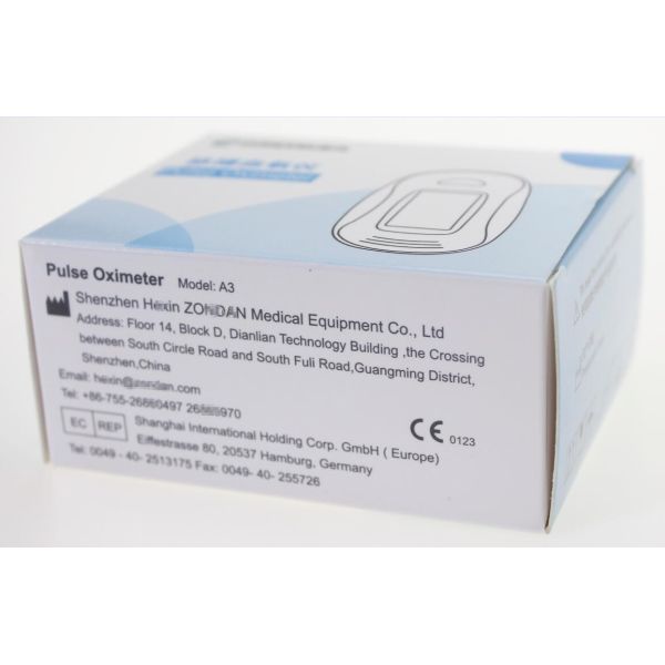 CE In stock Monitor Finger Pulse Oximeter Blood Oxygen Fingertip Pulse Oximeter
