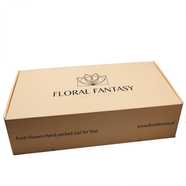 Flowers Corrugated Mailer Boxes Recyclable Flower Delivery Boxes