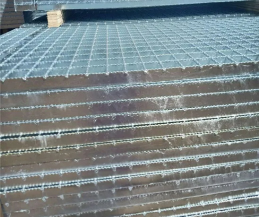 Platform Serrated Steel Grating