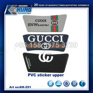 Men PVC material sticker upper for slipper making