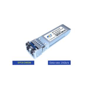 Quality 3.3V 25G SFP28 Transceiver DWDM Optical Module 10km SFP MSA And SFF-8472 Compliant for sale