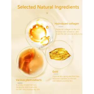 Gold Collagen Hydrogel Facial Mask Deep Anti-Aging Moisturizing Improves