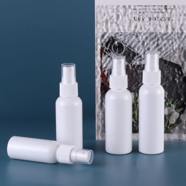 100ml/120ml/150ml/200ml PET Plastic Mousse Bottle Facial Cleanser Pressing Foaming Container with Pump Sprayer Seal