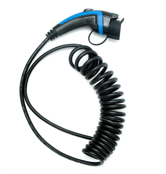 IEC 62196 Type 2 To Type 1 Cable 32A 230V EVSE Cord OEM