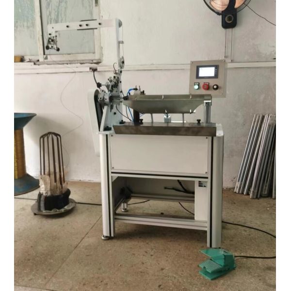 1200 Loops/Min WCM-450 Metal Single Spiral Coil Forming Machine Max Forming Size 2'' Single Loop Spiral Making Machine