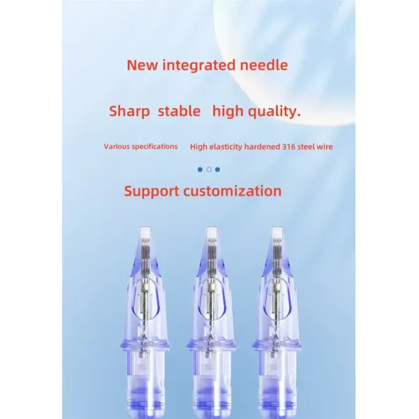 Precision Stainless Steel Tattooing Needles Disposable For Beauty Salons