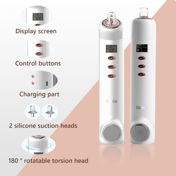 ROHS Rechargeable 0.06MPa Electric Blackhead Remover
