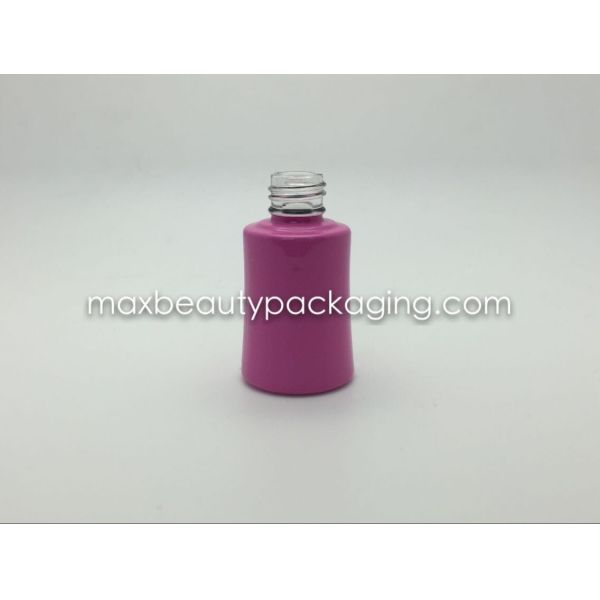 powder coating gel polish bottle double coating different color gel polish bottle nail polish packaging cap and brush