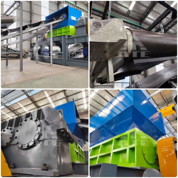 Car Shells Shredder Motorcycle Shredder Pre Shredder For Scrap Metal Recycling