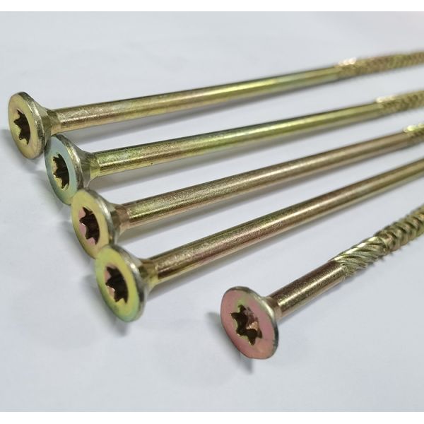 M2.5-6MM Box Collated Chipboard Screw CE Csk Zinc Plated Wood Screw