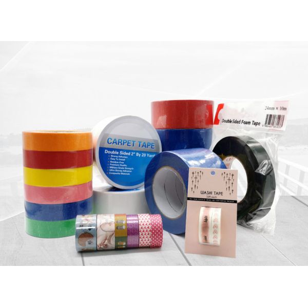 Double Sided Rubber Heat Seaming Tape for Carpet Low Price Pressure Sensitive Hot Melt Adhesive for Exhibition Masking
