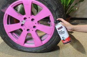 China 450ml Fix Emergency Tyre Repair , White Foam Car Tire Puncture Repair on sale